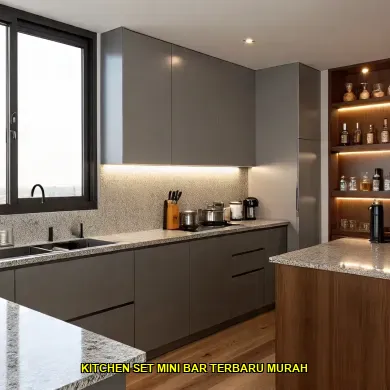 kitchen set mini bar terbaru murah